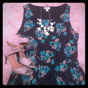 LOFT Floral Sundress